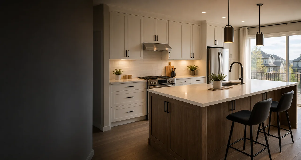 Interactive kitchen showroom preview